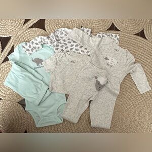 6 piece set 6-9 months